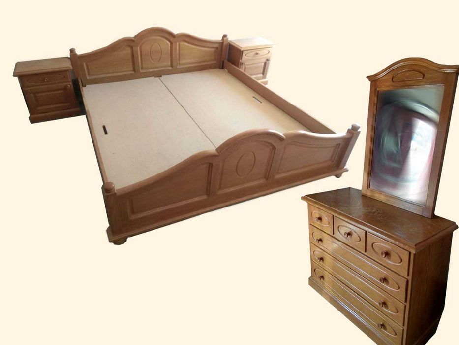 Ліжко комод деркало меблі в спальню гарнітур