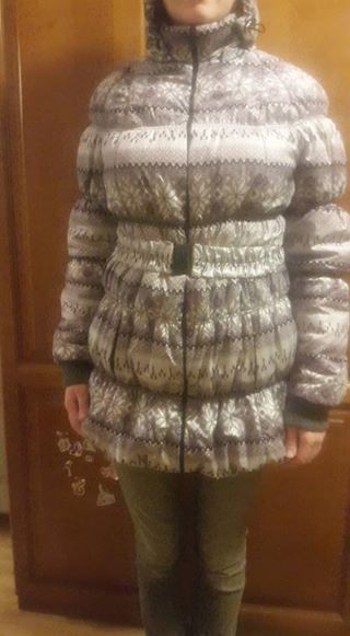 Пуховик для беременной куртка зимняя зимова вагітної