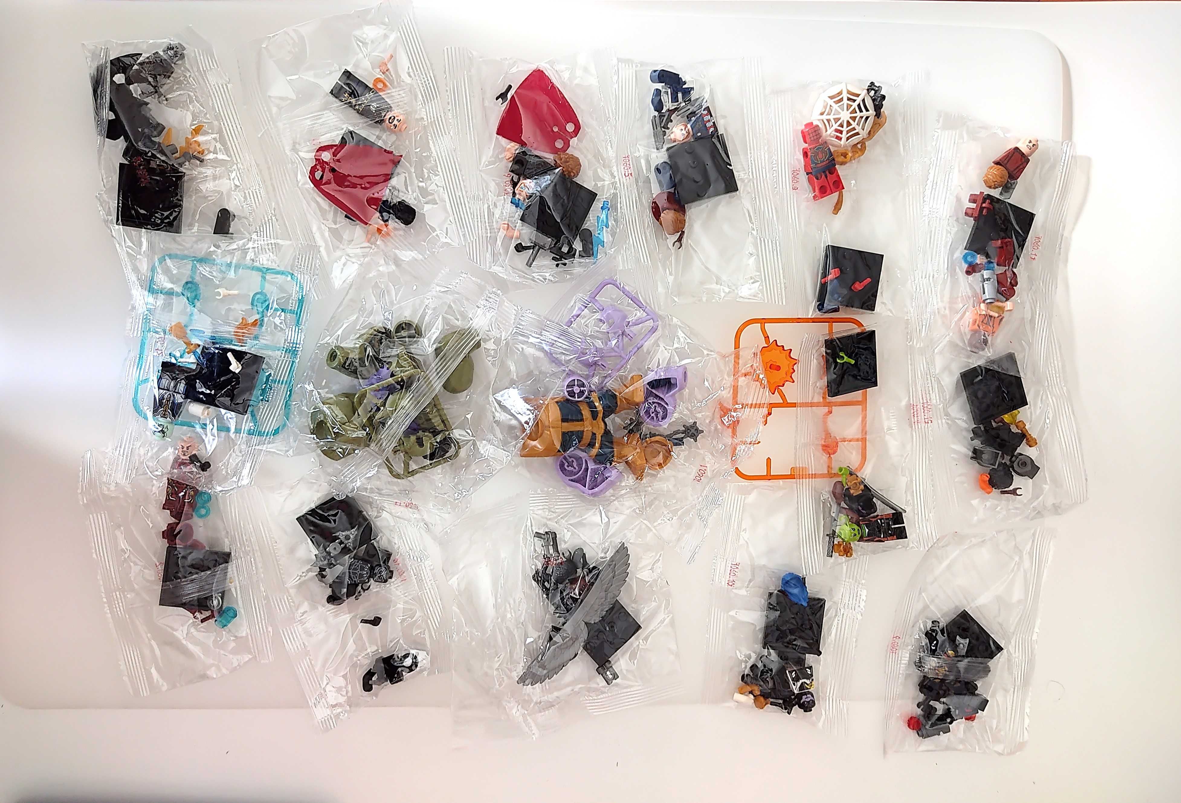 Bonecos minifiguras Super Heróis nº119 (compatíveis com Lego)