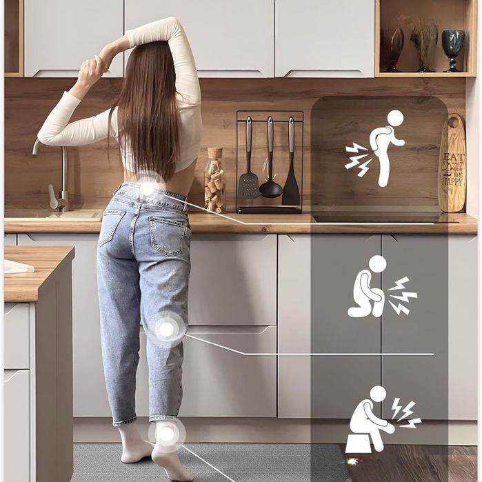 Odciążająca Piankowa Mata Materac Chodnik Kuchenny Antypoślizg 2szt