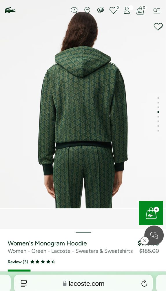 Кофта жіноча lacoste