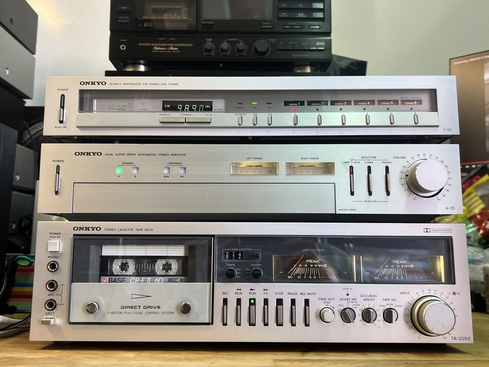 Vintage Onkyo wieża 3 elementy 100% sprawna