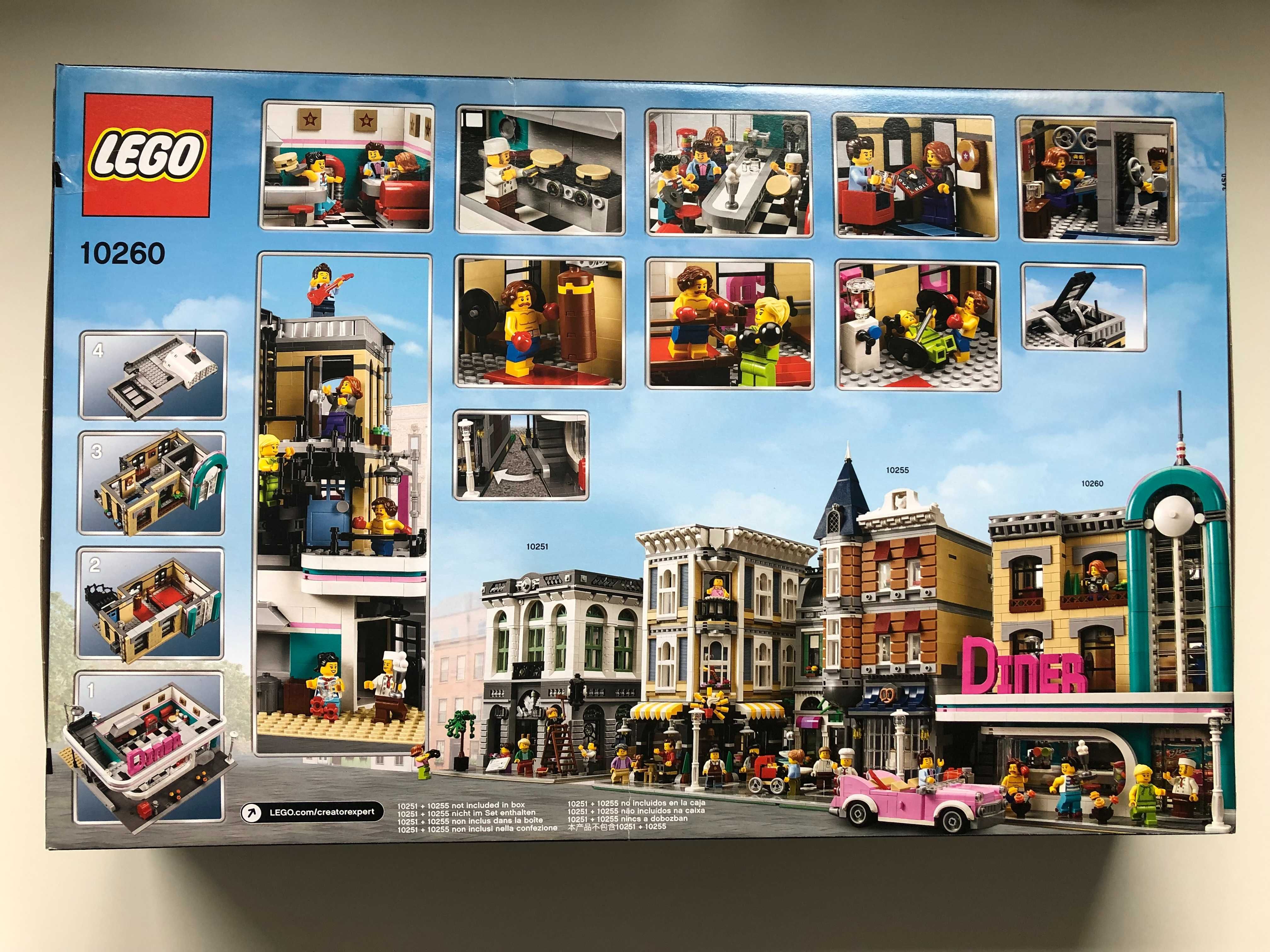 LEGO Modular 10260 Downtown Diner NOWY