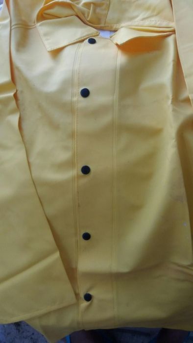 Fato de chuva impermeável