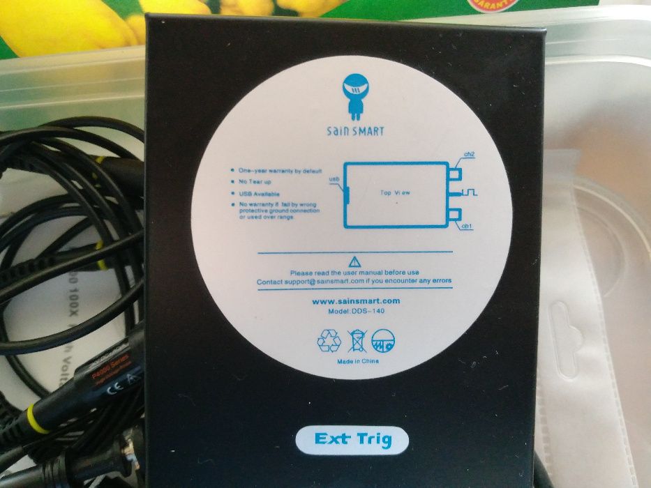 Osciloscopio Portatil Digital usb dds-140 40MHz