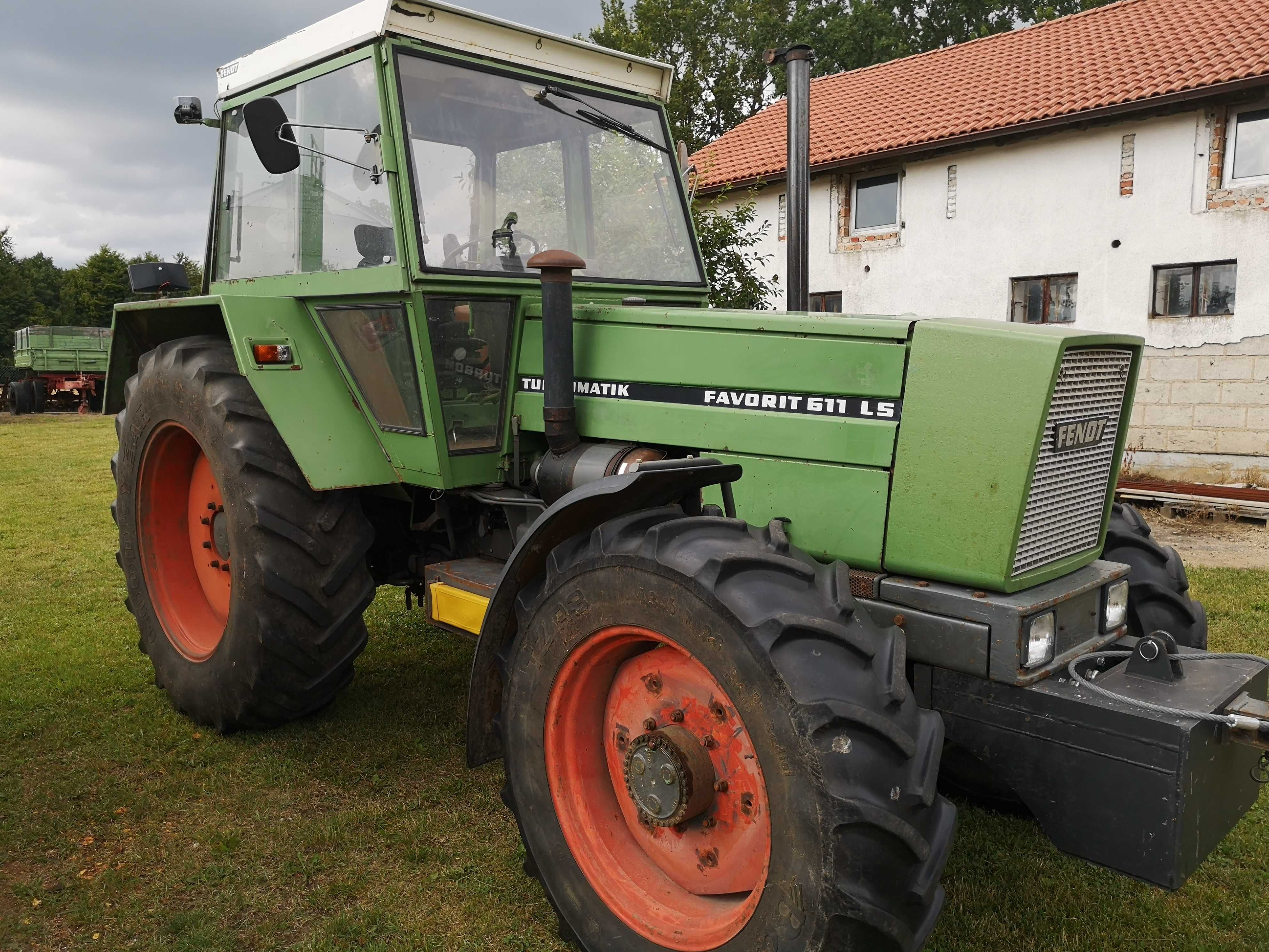 ciągnik rolniczy Fendt Favorit 611 LS Turbomatik 4x4