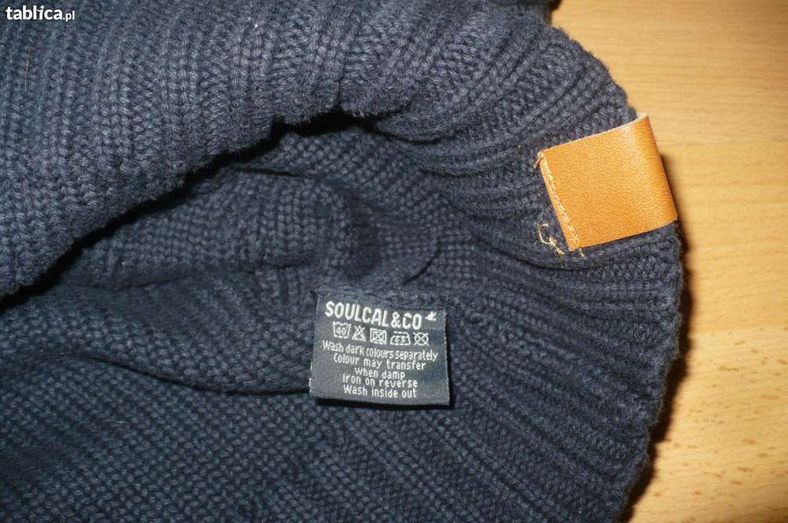 Sweter męski rozpinany roz. L * Soulcal&Co