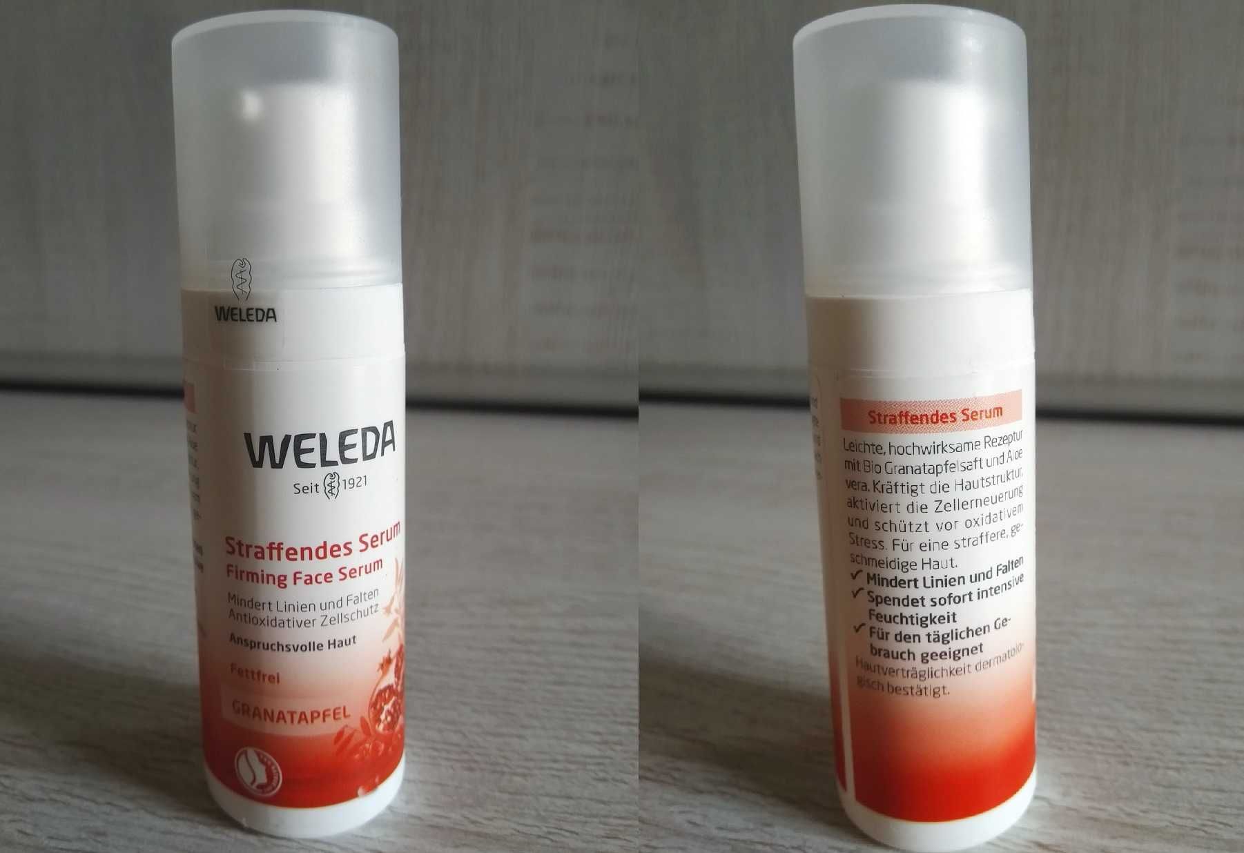 Nowe serum Ujędrniające Weleda z granatem