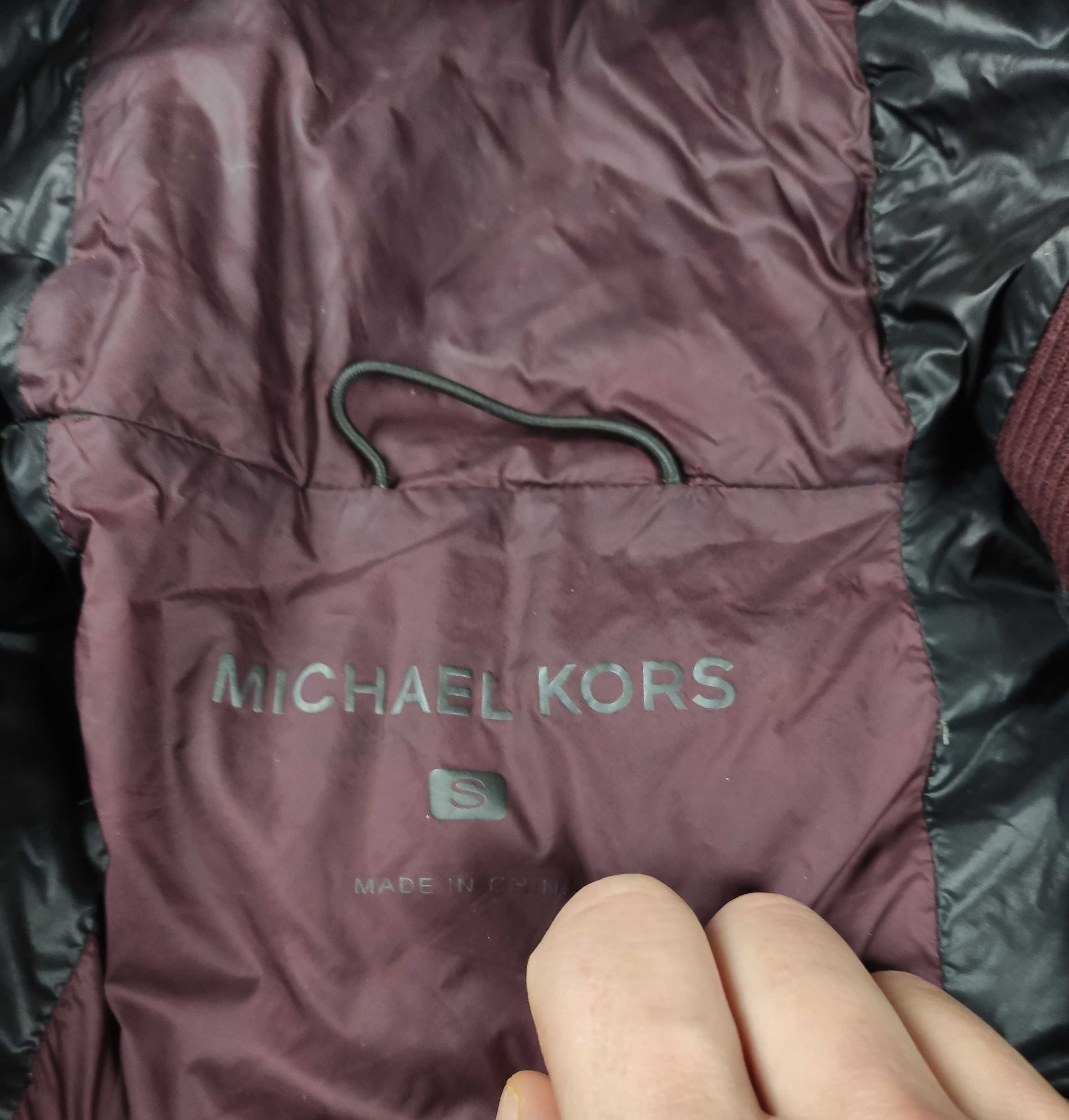 Kurtka puchowa Michael Kors męska czarna r. S/M