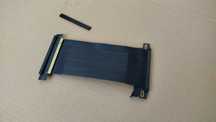 Riser PCIe 4.0 x16 - czarny - 180*