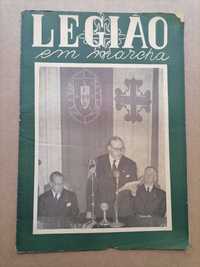 Boletim LEGIÃO EM MARCHA Janeiro 1958 Edição LEGIÃO Portuguesa