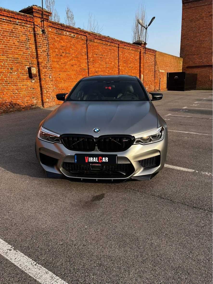 Dokładka Splitter BMW M5 F90 CZARNY POŁYSK / CARBON