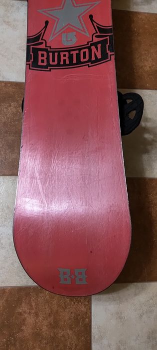 Deska, wiązania snowboard Burton