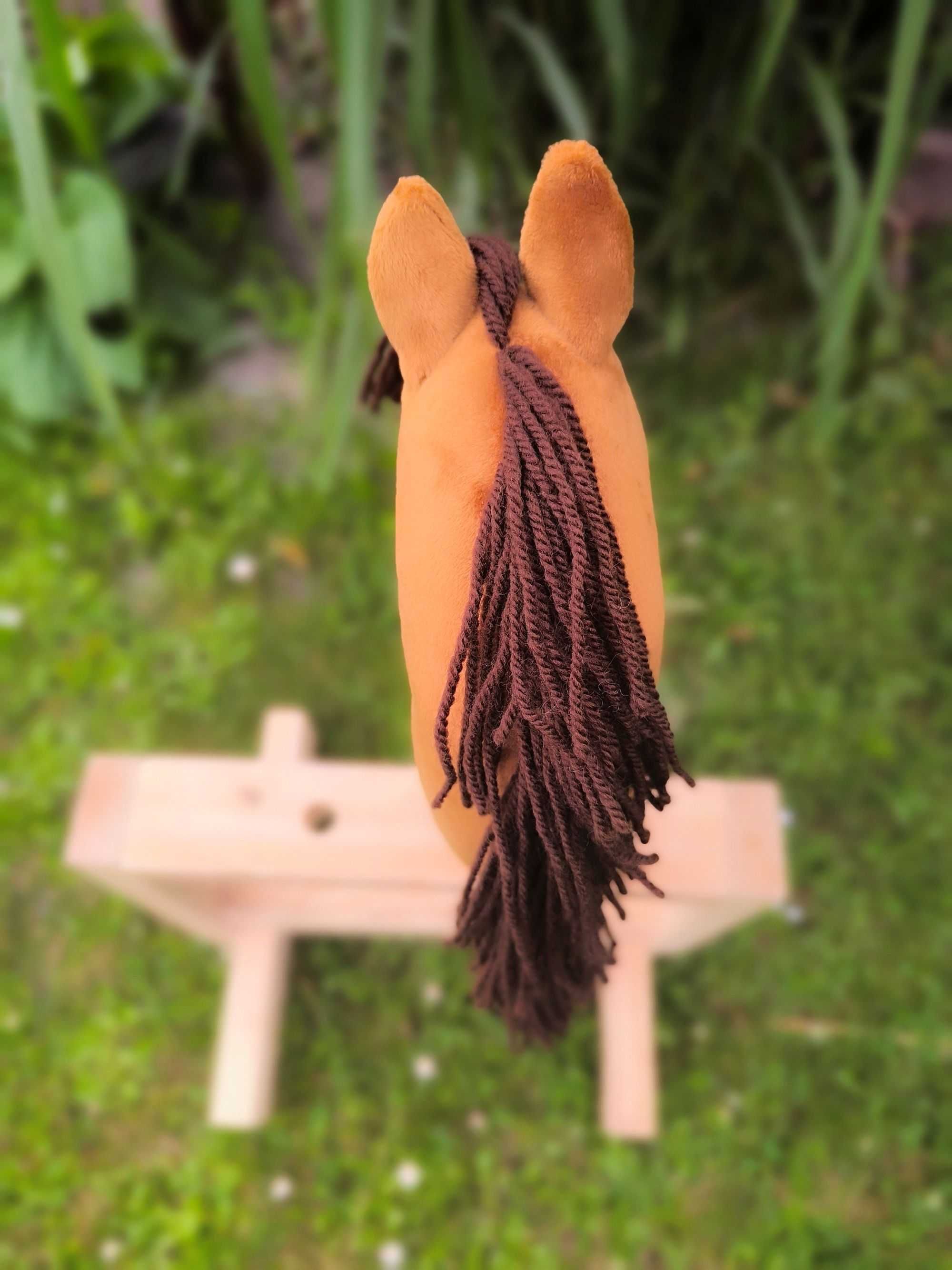 hobby horse mustang kasztanek A4 konik na kiju