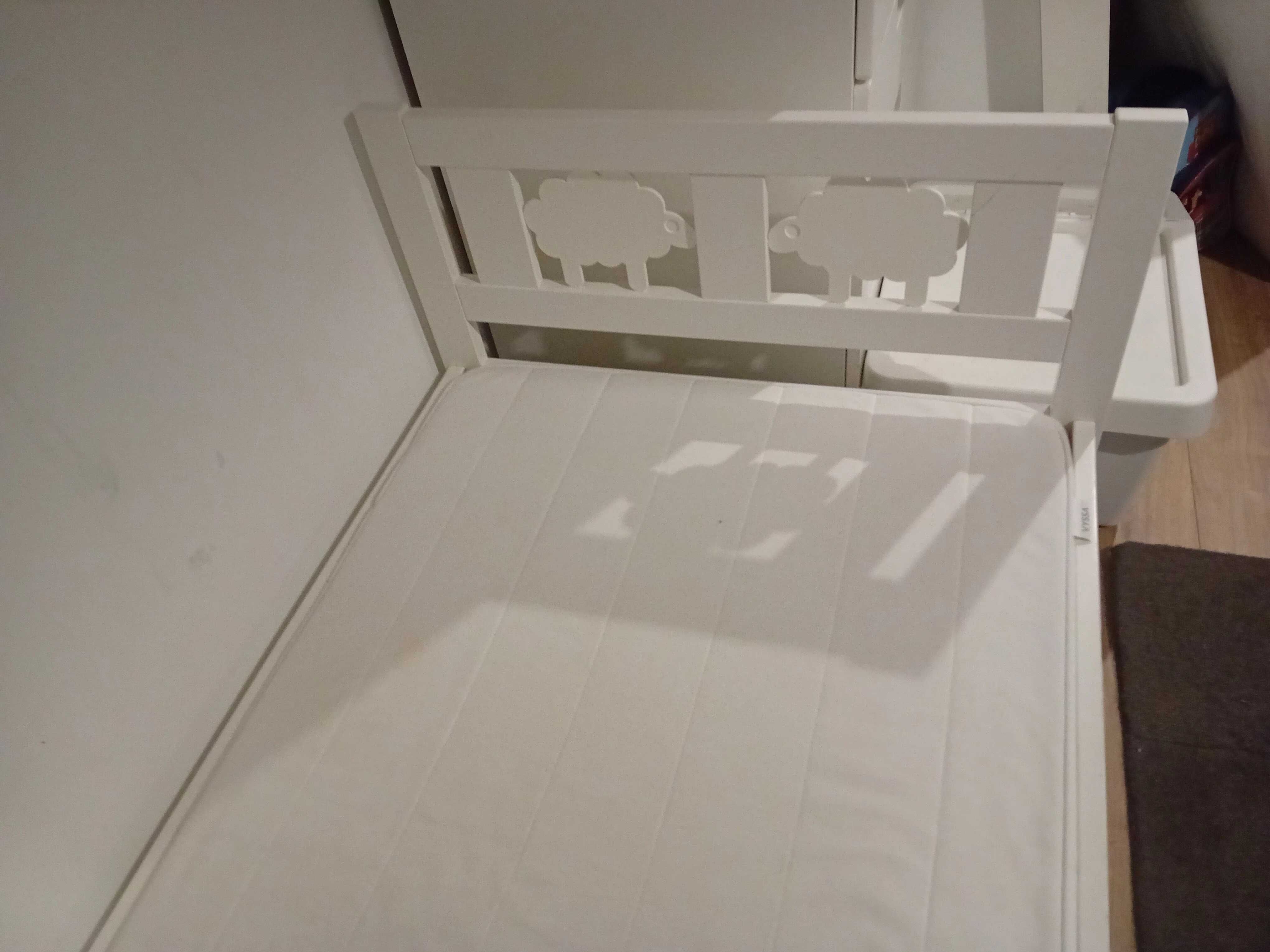 Łóżko dzieciece ikea białe