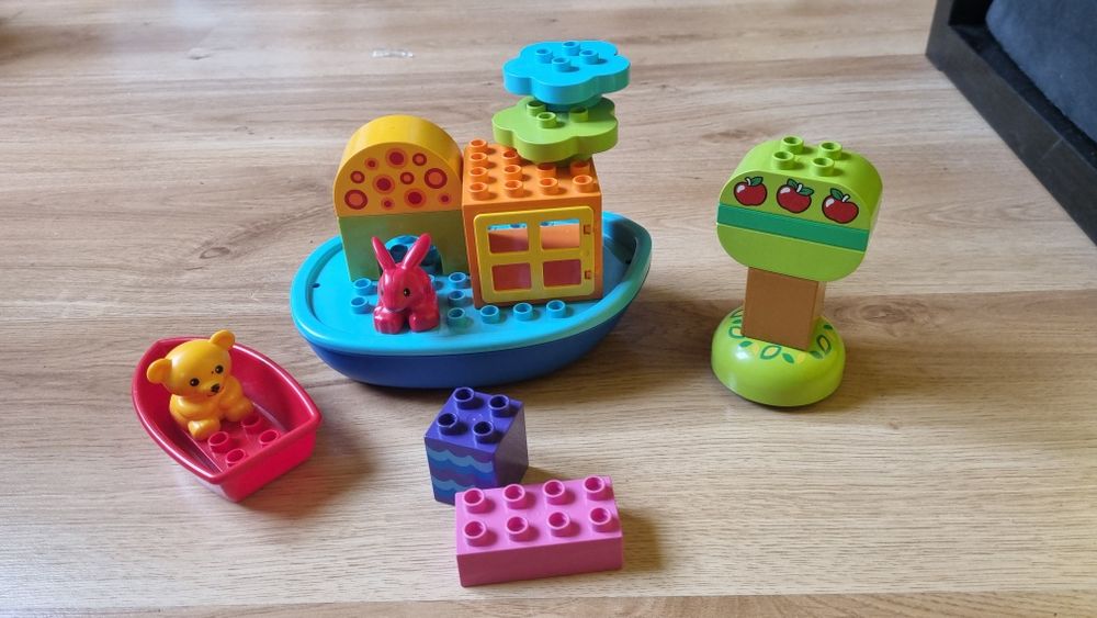 Klocki lego duplo łódka 10567