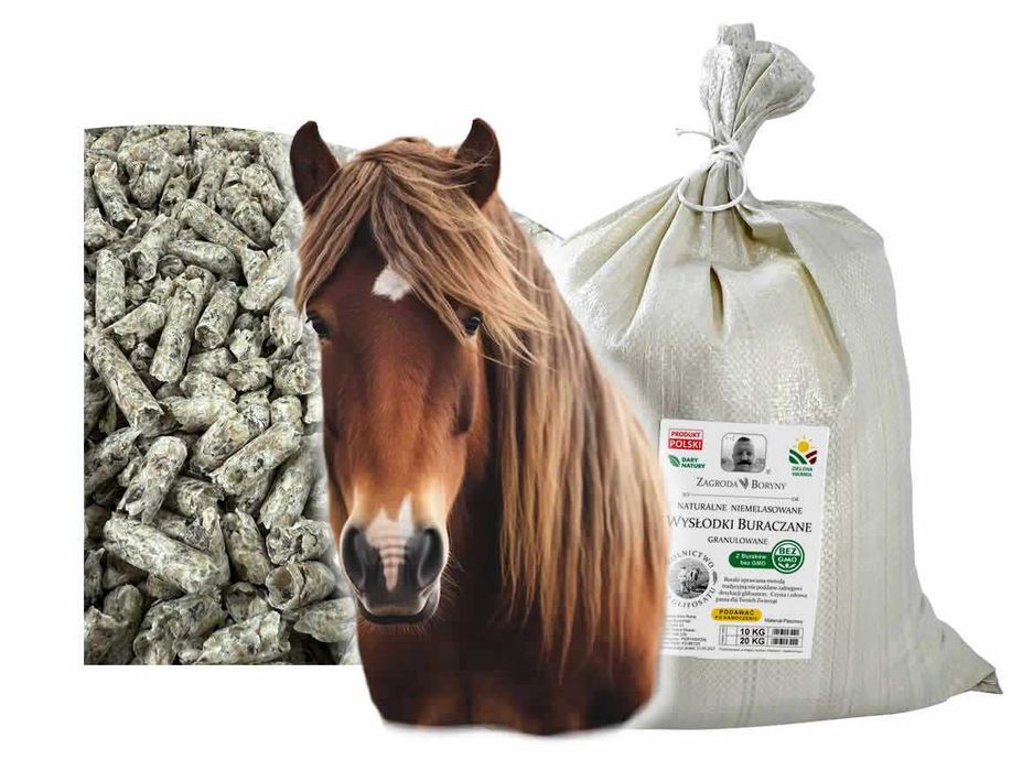 Wysłodki Buraczane Niemelasowane 20 KG z Buraków bez GMO