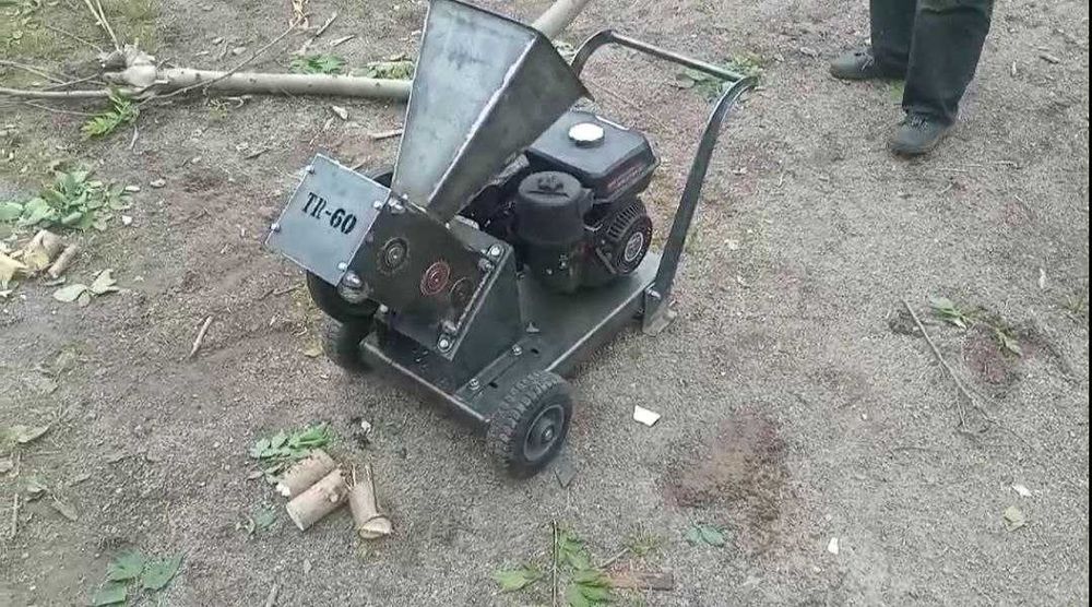 Подрібнювач гілок TR-60/Дробилка веток/Измельчитель веток/Щепорез