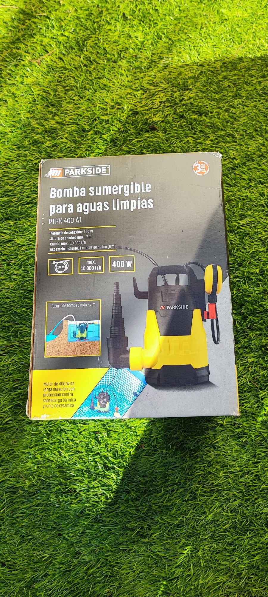 Bombas submersa para agua Parkside