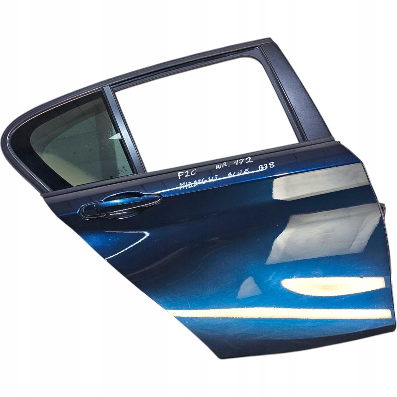 Bmw F20 Drzwi Prawe Prawy Tył Midnight Blue Ii B38 Nr 172