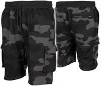 spodenki krótkie joggery dark camo xxl