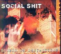 CD Social Shit - Sounds Of Destruction (2005 Digisleeve) (Heaven Rec.)