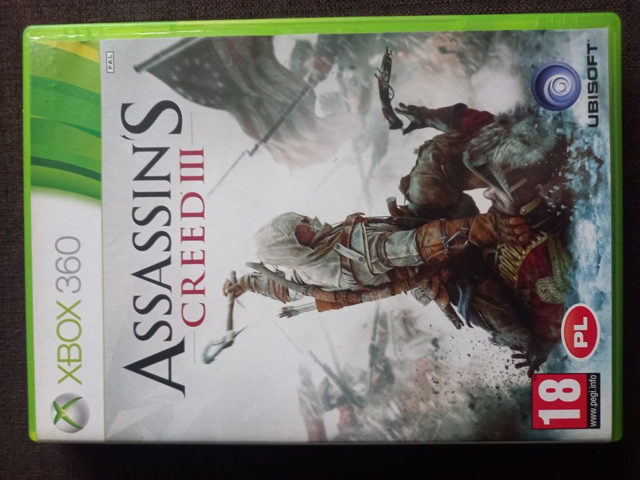 Gra Assassins Creed 3 na konsolę xbox 360 Polska wersja!!!