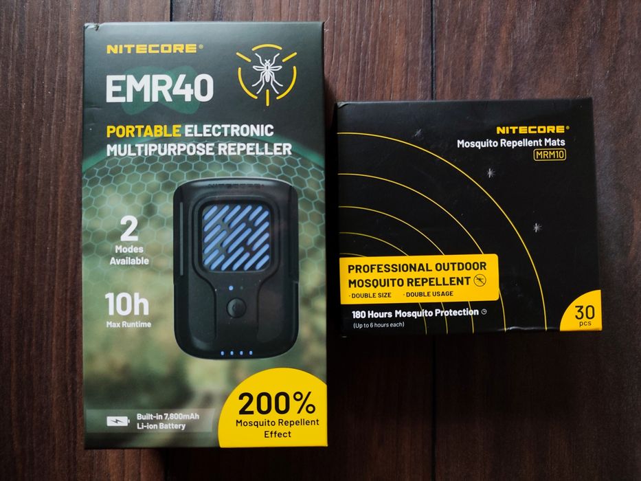 Фумігатор бездротовий Nitecore EMR40, додаткові пластини