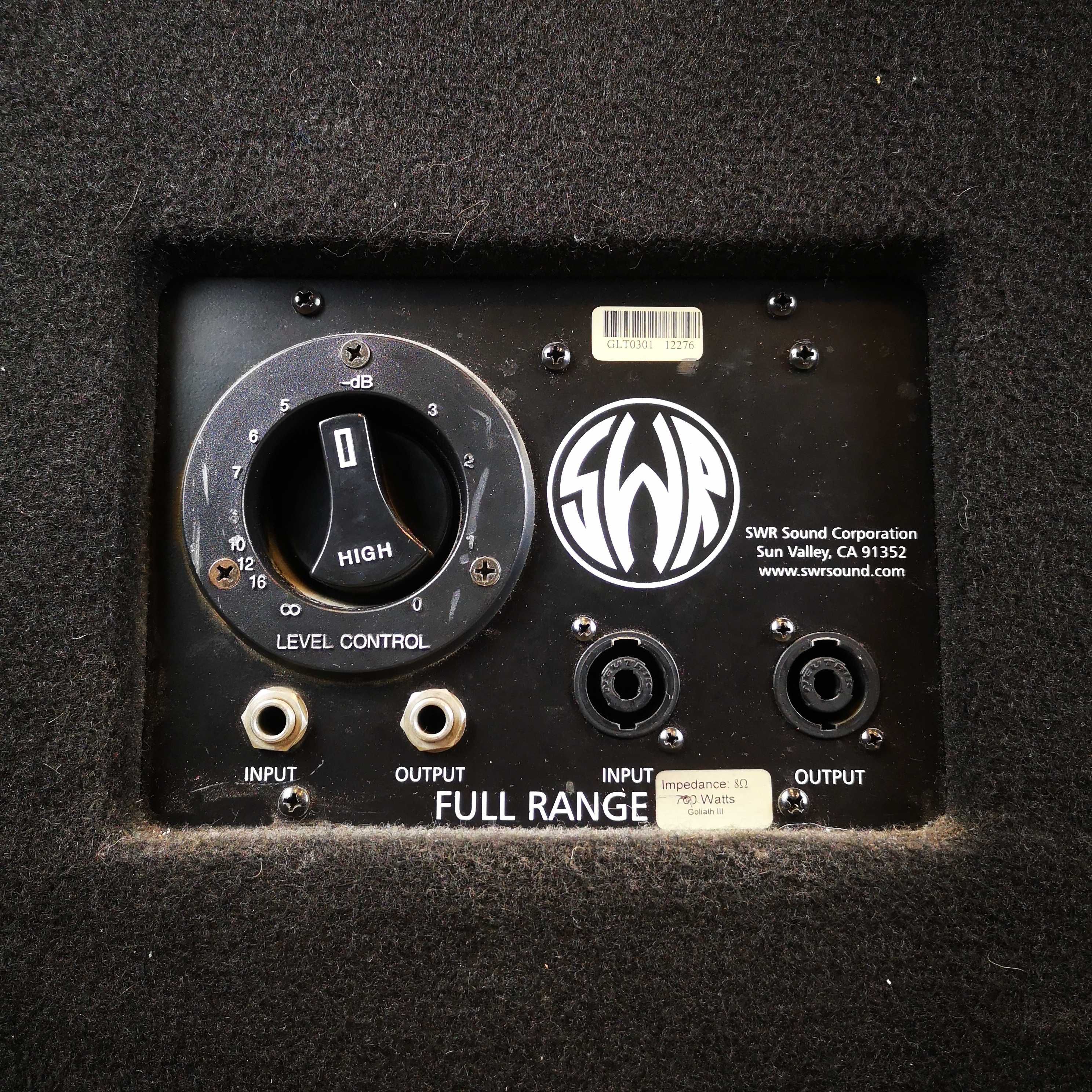 SWR GOLIATH III 8 Ohm kolumna basowa 4x10" zamiana