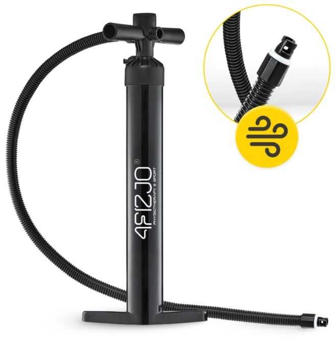 Dmuchana wanna lodowa do morsowania drop-stitch owalna 4FIZJO z tkanin