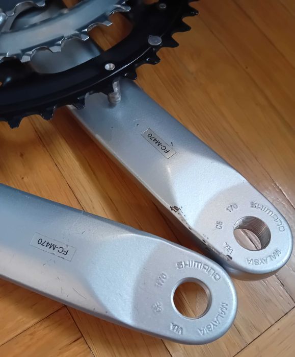 Nowa korba Shimano Deore  FC-M470, octalink,  48-36-26T, 170mm.