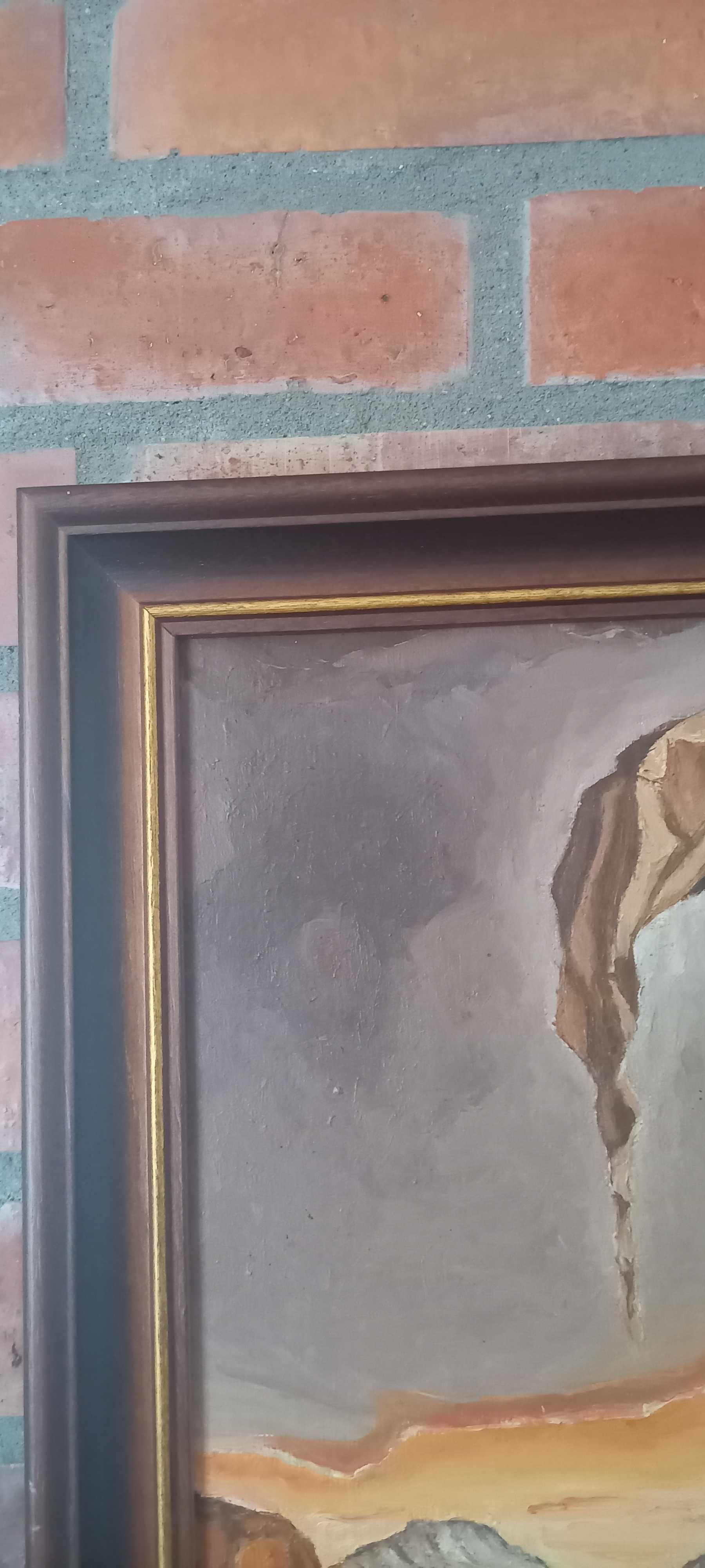 Obraz olejny Salvador Dali pt. "Geopolityczne dziecko..."