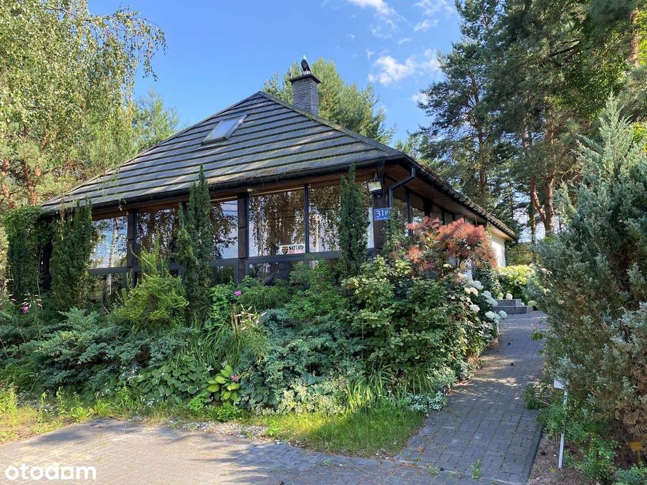 Całoroczny dom nad rozlewiskiem rzeki Narew