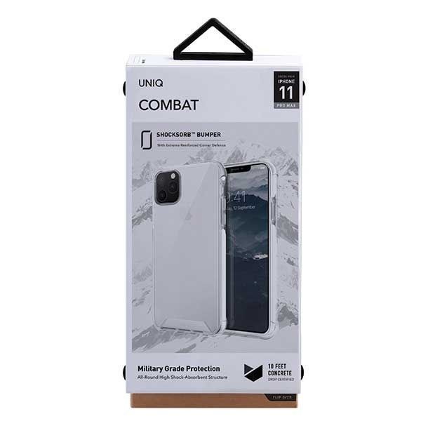 Uniq Etui Combat Iphone 11 Pro Max Biały/Blanc White