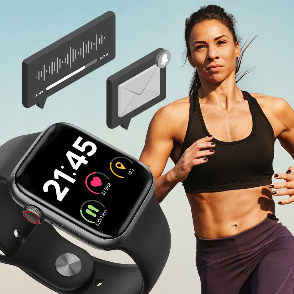 Polskie menu Super zegarek SMARTWATCH