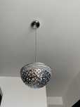 Srebrna lampa glamour