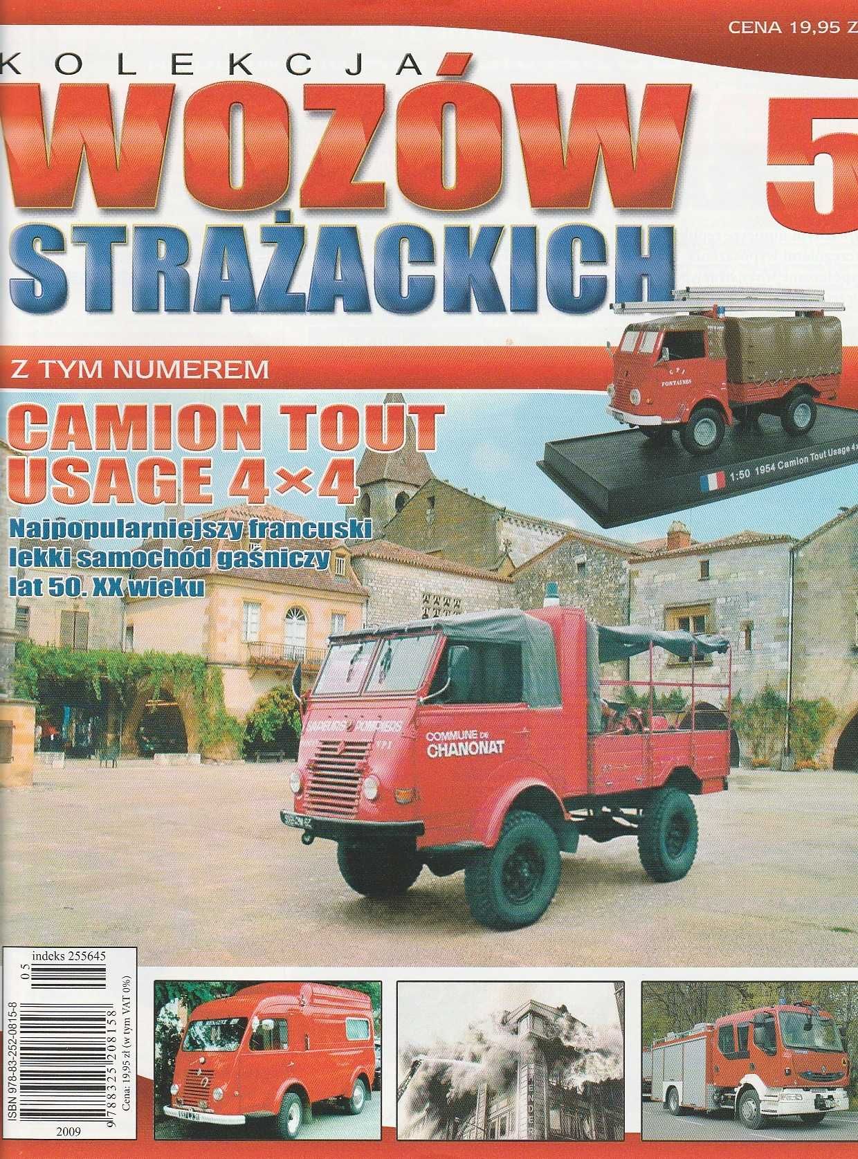 Wóz strażacki Camion Tout Usage 4x4 , Amercom , 1:50