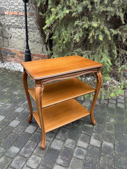 Stylowa Ława Ludwikowska Stolik Kawowy Ludwik Szafka Kwietnik Stan BDB