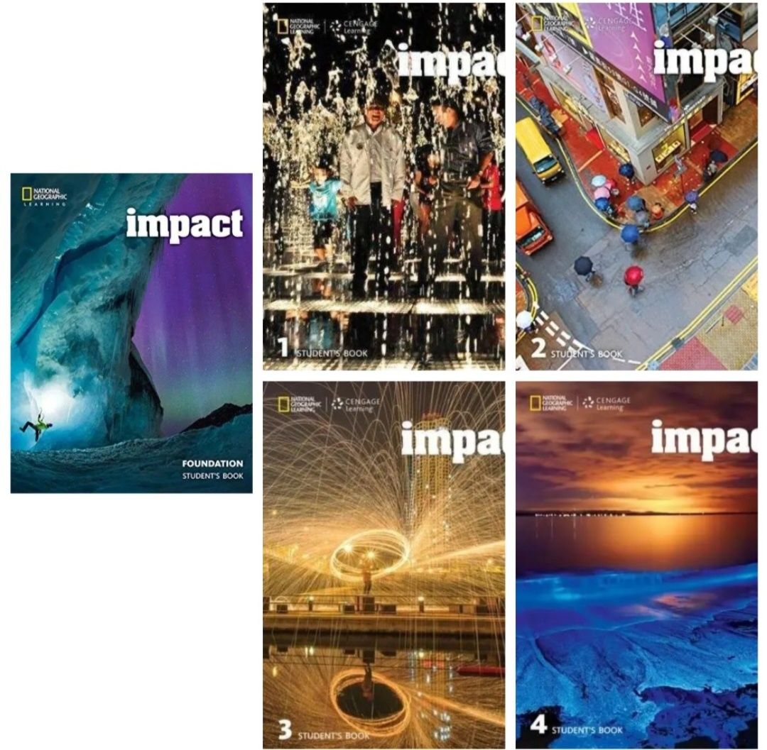 Книги Impact - foundation, 1,2,3,4