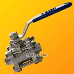 Кран нержавіючий розбірний приварний Ду 15 (1/2") AISI 304 | TRiNOX