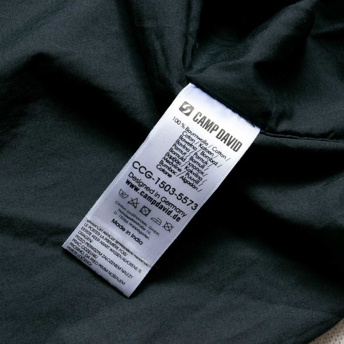 Camp David Muscle fit koszula z haftami XXL