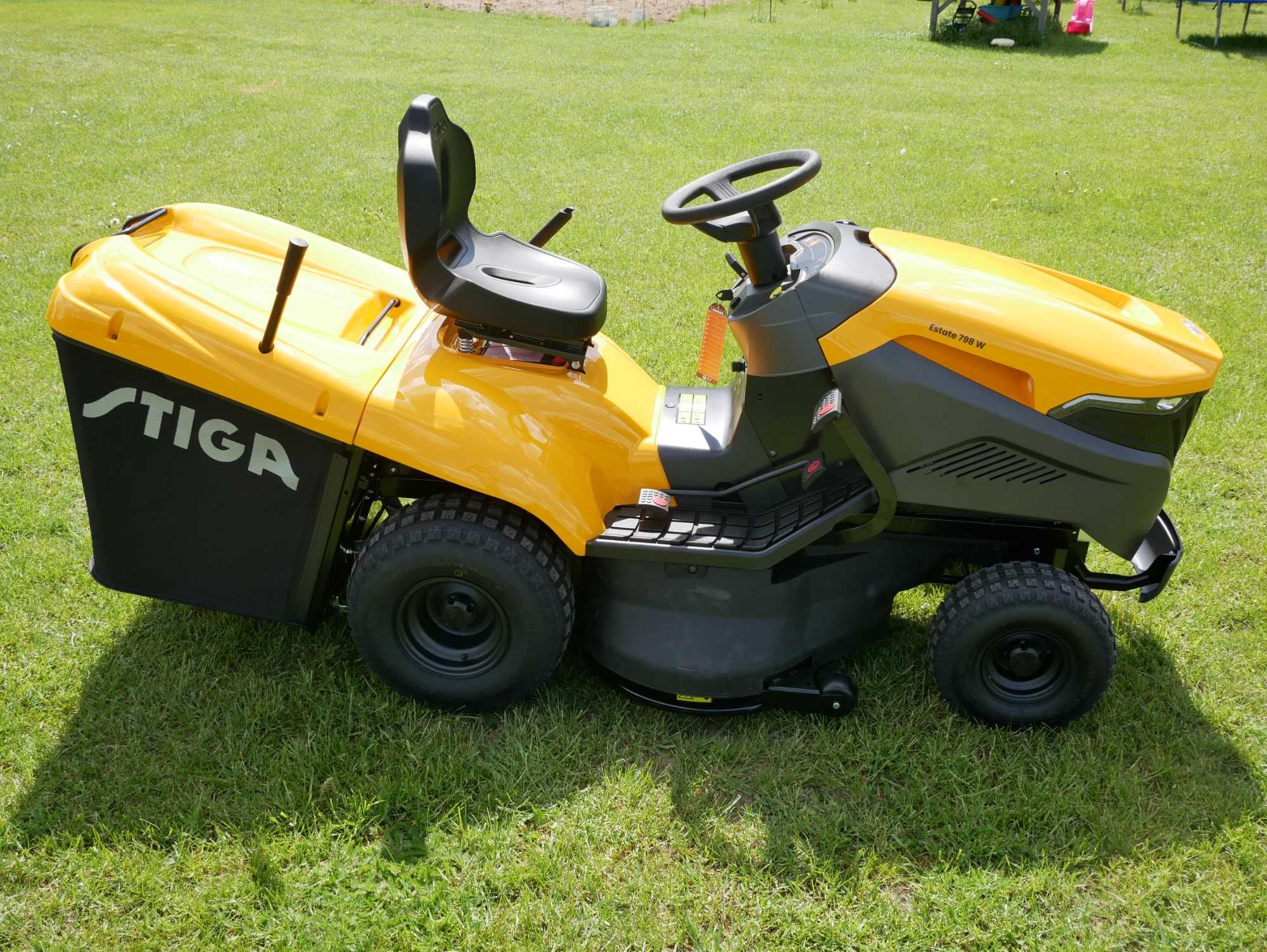 STIGA kosiarka traktorek NOWA 2 cylindry Model 798W dostawa do klienta