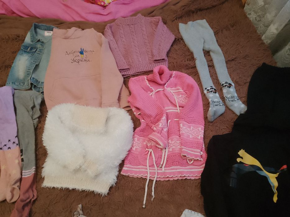 Одяг для дівчинки 4-6 років