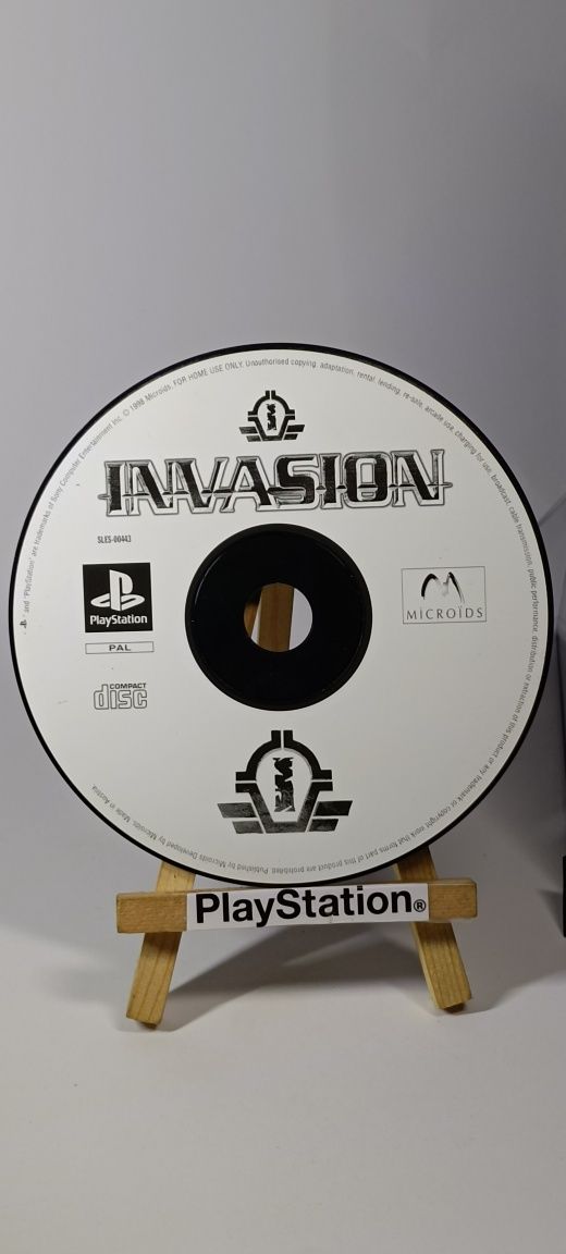 Invasion Ps1 Psx PsOne PlayStation1