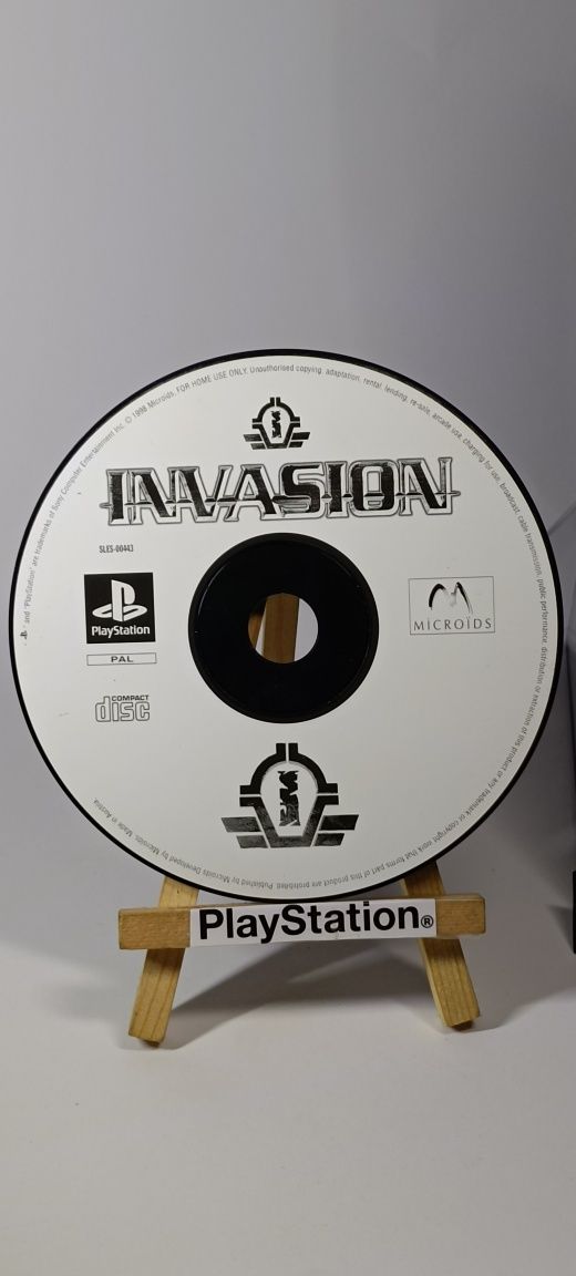 Invasion Ps1 Psx PsOne PlayStation1