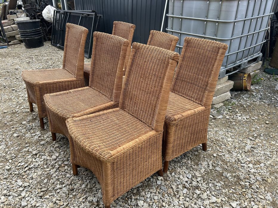 Lezaki  fotele rattanowe od 100 zl szt