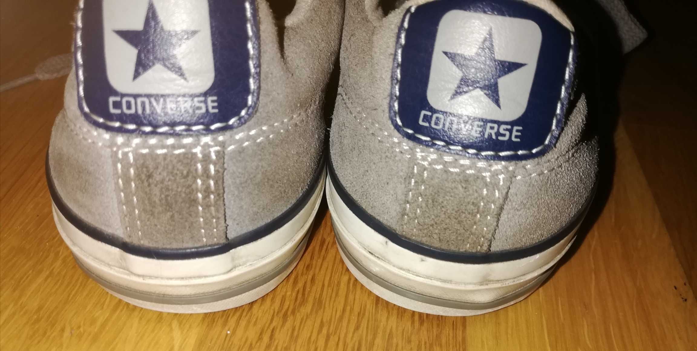 Buty trampki tenisówki Converse zamszowe zamsz skórzane 37,5 24 cm