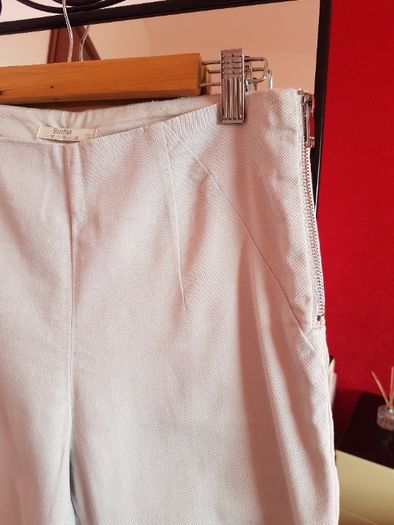 Calça Branco Sujo