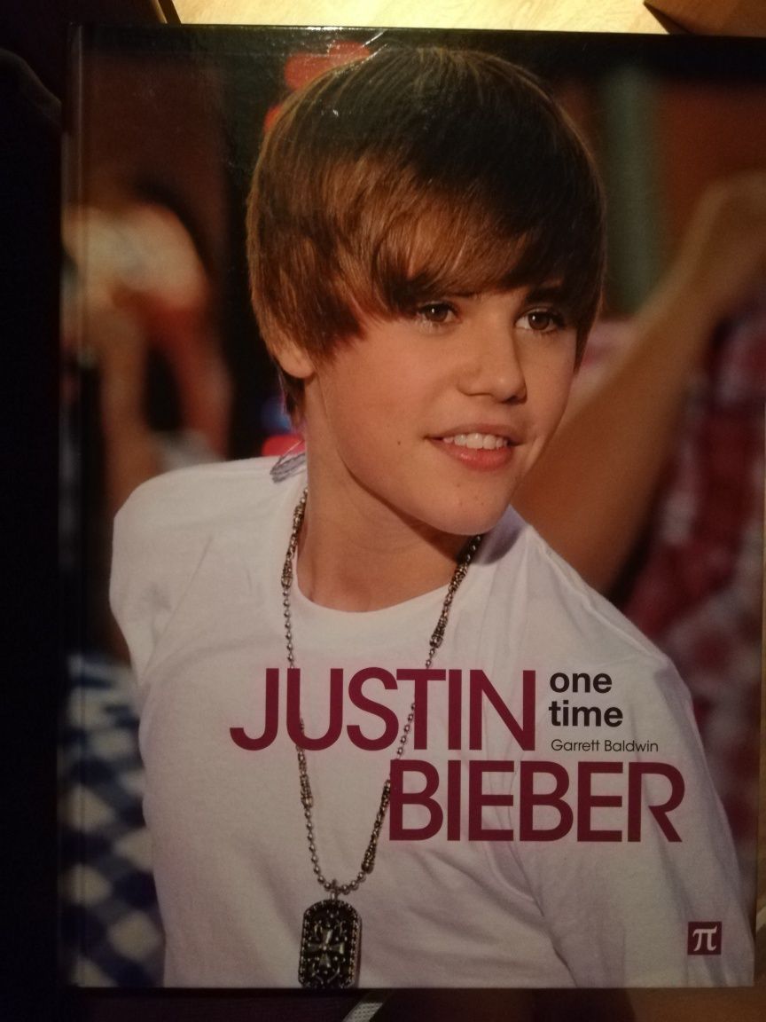 Livro Justin Bieber "One Time"