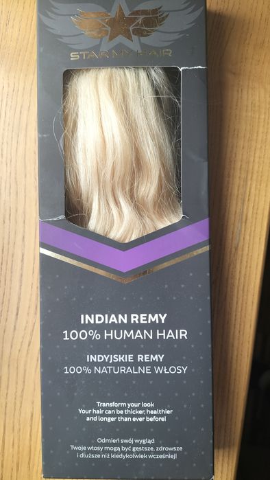 Kucyk włosy naturalne